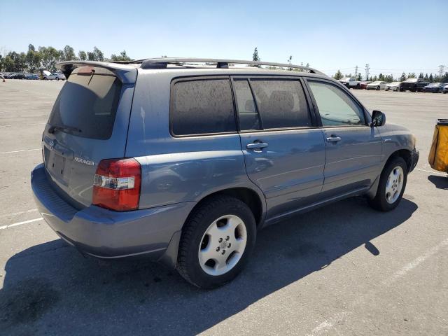 JTEEP21A350125565 - 2005 TOYOTA HIGHLANDER LIMITED BLUE photo 3