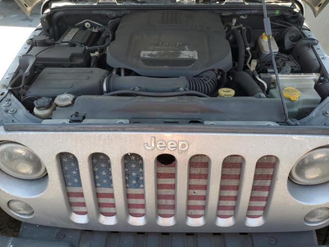 1C4HJWDG1JL840038 - 2018 JEEP WRANGLER U SPORT GRAY photo 11