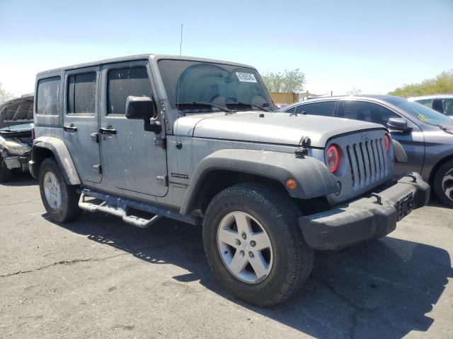 1C4HJWDG1JL840038 - 2018 JEEP WRANGLER U SPORT GRAY photo 4