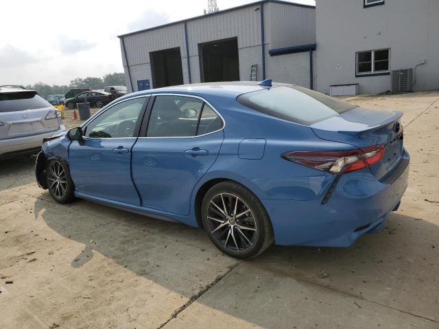 4T1G11BK9RU129646 - 2024 TOYOTA CAMRY SE NIGHT SHADE BLUE photo 2