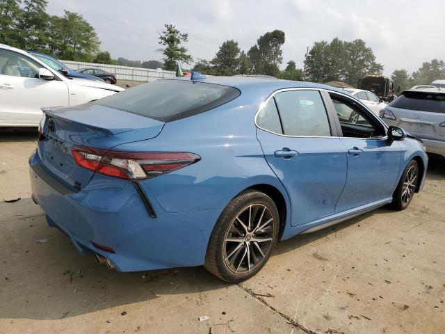 4T1G11BK9RU129646 - 2024 TOYOTA CAMRY SE NIGHT SHADE BLUE photo 3