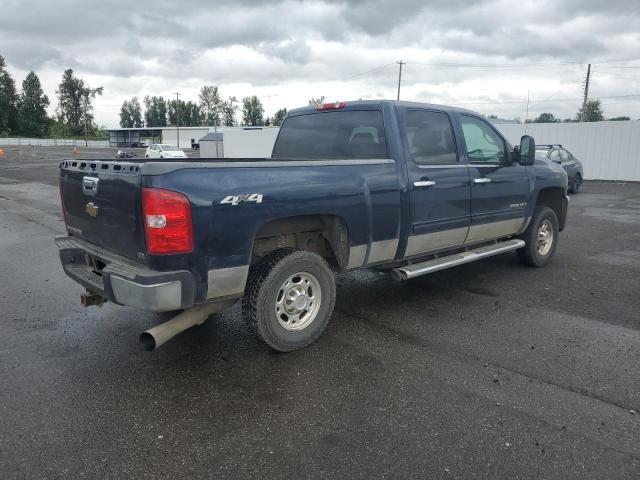 1GCHK23607F529156 - 2007 CHEVROLET SILVERADO K2500 HEAVY DUTY BLUE photo 3