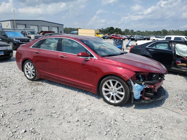3LN6L2G91GR603109 - 2016 LINCOLN MKZ RED photo 4