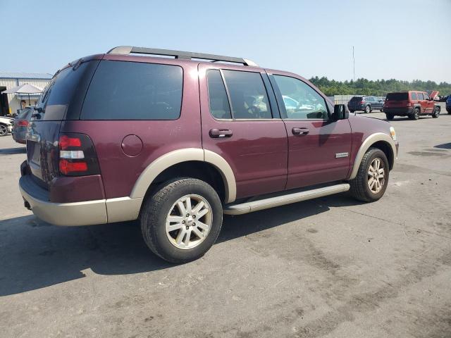 1FMEU74E08UA68355 - 2008 FORD EXPLORER EDDIE BAUER BURGUNDY photo 3