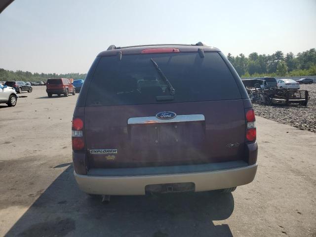 1FMEU74E08UA68355 - 2008 FORD EXPLORER EDDIE BAUER BURGUNDY photo 6