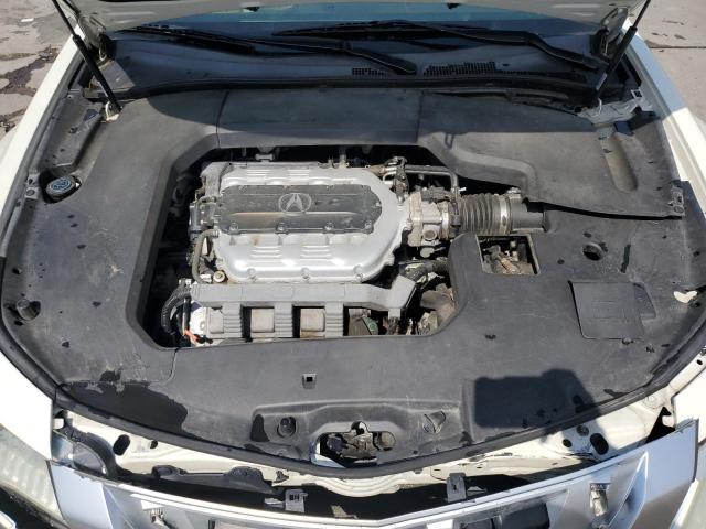 19UUA865X9A011709 - 2009 ACURA TL WHITE photo 11