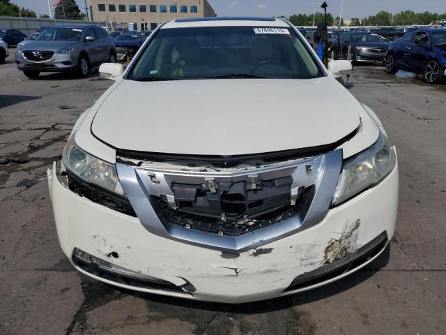 19UUA865X9A011709 - 2009 ACURA TL WHITE photo 5