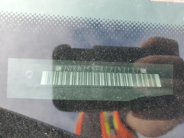 1G8AJ55FX7Z197187 - 2007 SATURN ION LEVEL 2 WHITE photo 12