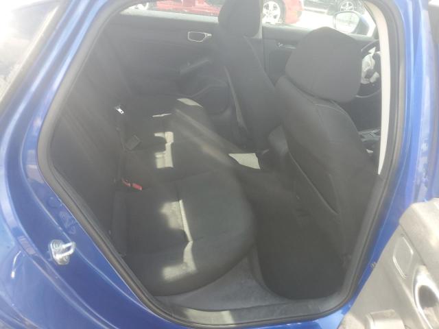 2HGFE1F72NH320611 - 2022 HONDA CIVIC EX BLUE photo 10