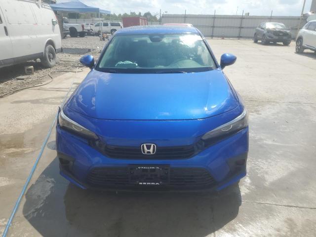 2HGFE1F72NH320611 - 2022 HONDA CIVIC EX BLUE photo 5