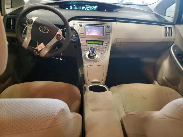 JTDKN3DU8D5568109 - 2013 TOYOTA PRIUS WHITE photo 8