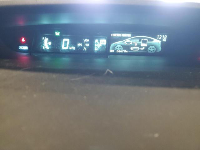 JTDKN3DU8D5568109 - 2013 TOYOTA PRIUS WHITE photo 9