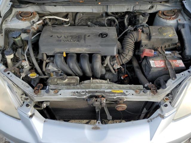 2T1KR30E48C712105 - 2008 TOYOTA COROLLA MA XR SILVER photo 11