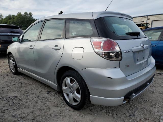 2T1KR30E48C712105 - 2008 TOYOTA COROLLA MA XR SILVER photo 2