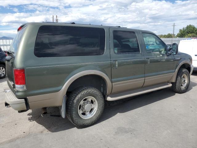 1FMNU43S2YEC00788 - 2000 FORD EXCURSION LIMITED GREEN photo 3