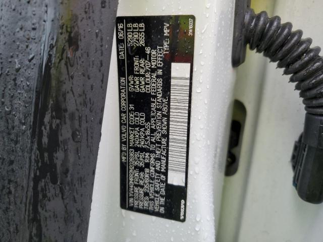 YV440MRR2H2026963 - 2017 VOLVO XC60 T5 DYNAMIC თეთრი ფოტო 14