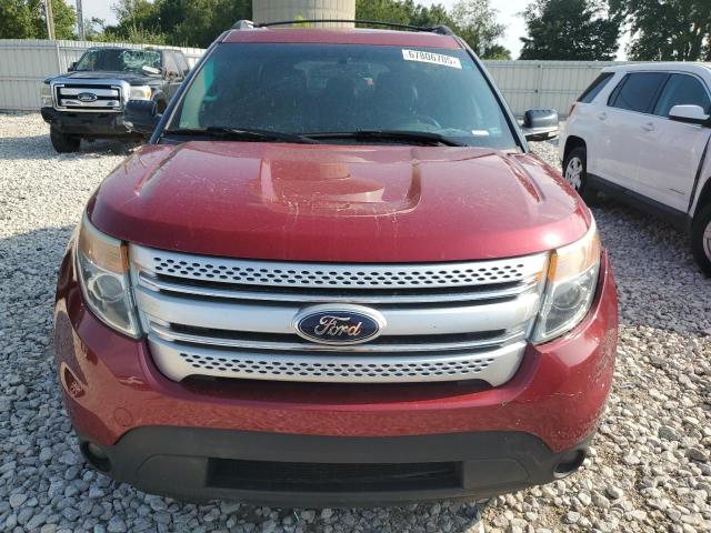 1FM5K8D83DGB83045 - 2013 FORD EXPLORER XLT Qırmızı foto 5