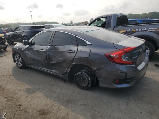 2HGFC2F57JH541920 - 2018 HONDA CIVIC LX GRAY photo 2