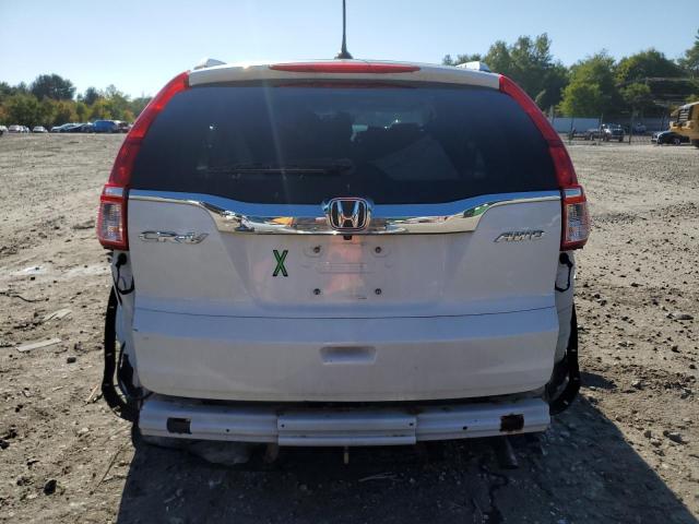 5J6RM4H71FL134098 - 2015 HONDA CR-V EXL WHITE photo 6