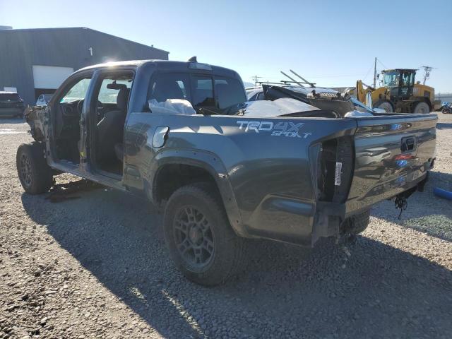 3TMDZ5BN3GM012387 - 2016 TOYOTA TACOMA DOUBLE CAB CHARCOAL photo 2