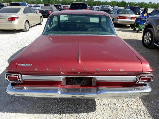 R357266994 - 1965 PLYMOUTH BELVEDERE MAROON photo 6