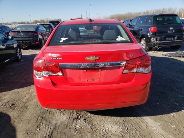 1G1PE5SB6G7171180 - 2016 CHEVROLET CRUZE LIMI LT RED photo 6