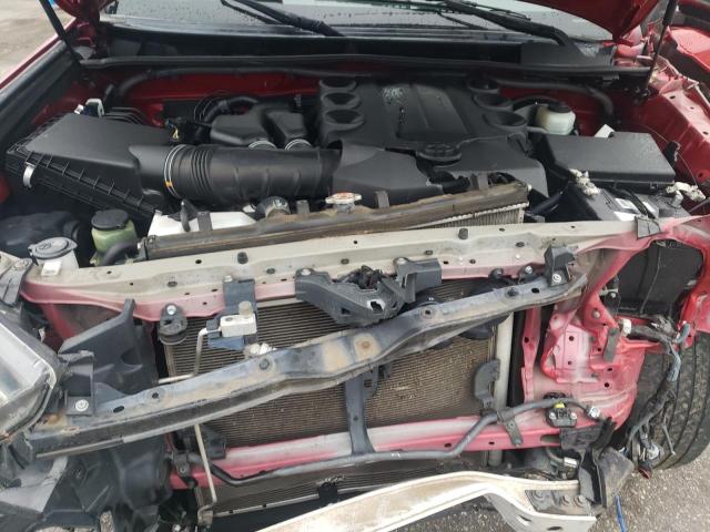 JTEZU5JRXH5155509 - 2017 TOYOTA 4RUNNER SR5 红色 照片 12