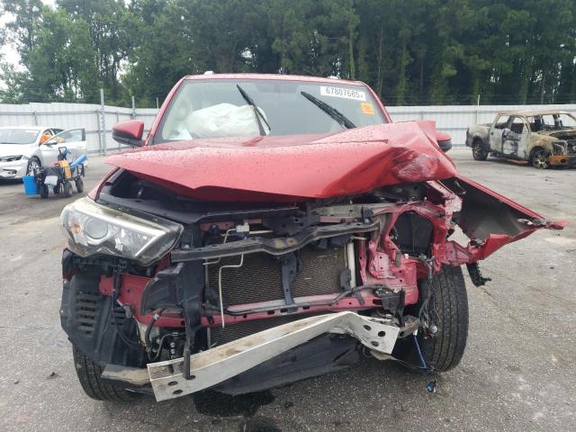 JTEZU5JRXH5155509 - 2017 TOYOTA 4RUNNER SR5 红色 照片 5