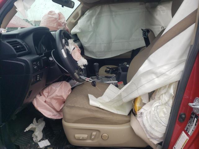 JTEZU5JRXH5155509 - 2017 TOYOTA 4RUNNER SR5 红色 照片 7