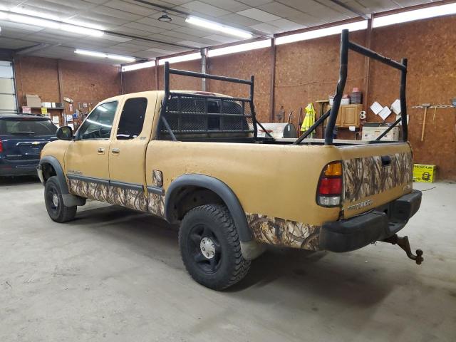 5TBBT4417YS102651 - 2000 TOYOTA TUNDRA ACCESS CAB 黄色 照片 2