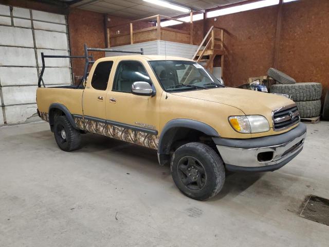 5TBBT4417YS102651 - 2000 TOYOTA TUNDRA ACCESS CAB 黄色 照片 4