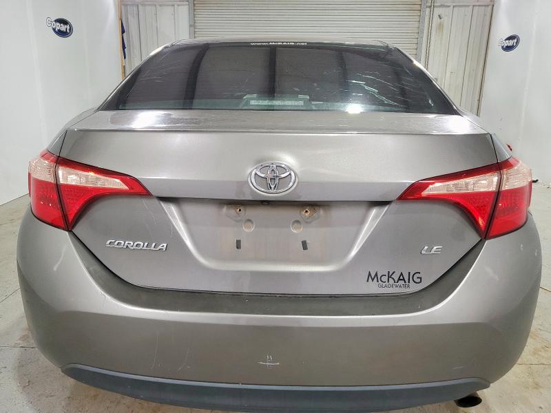 2T1BURHE4JC987890 - 2018 TOYOTA COROLLA L Szary zdjęcie 6