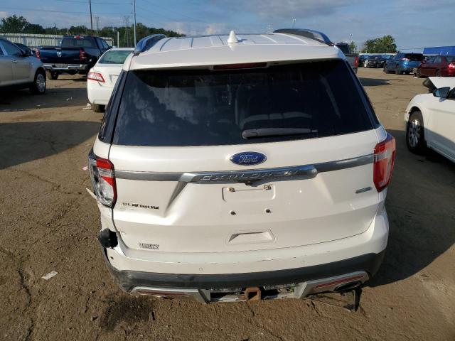 1FM5K8HT5GGA69941 - 2016 FORD EXPLORER PLATINUM WHITE photo 6