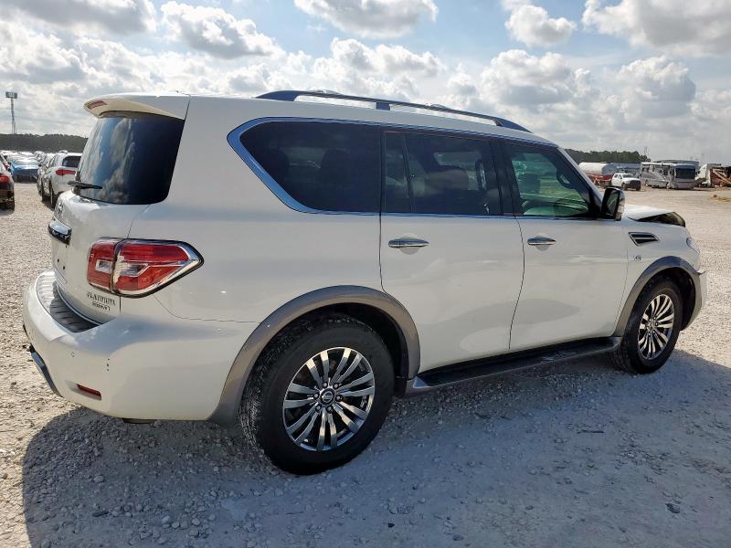 JN8AY2NF4J9333504 - 2018 NISSAN ARMADA PLATINUM Krem foto 3
