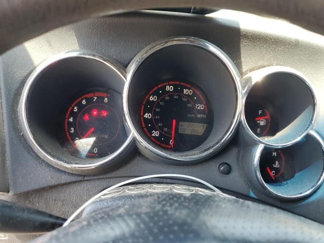 2T1KR32E65C407990 - 2005 TOYOTA COROLLA MATRIX XR BLACK photo 9