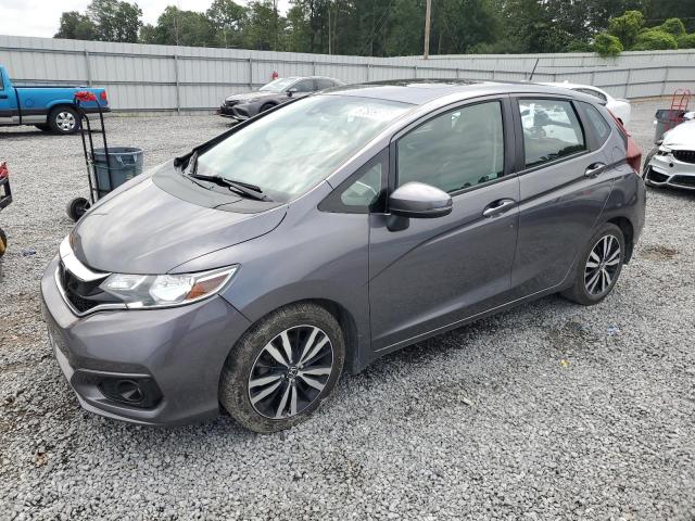 3HGGK5H97KM733883 - 2019 HONDA FIT EXL GRAY photo 1