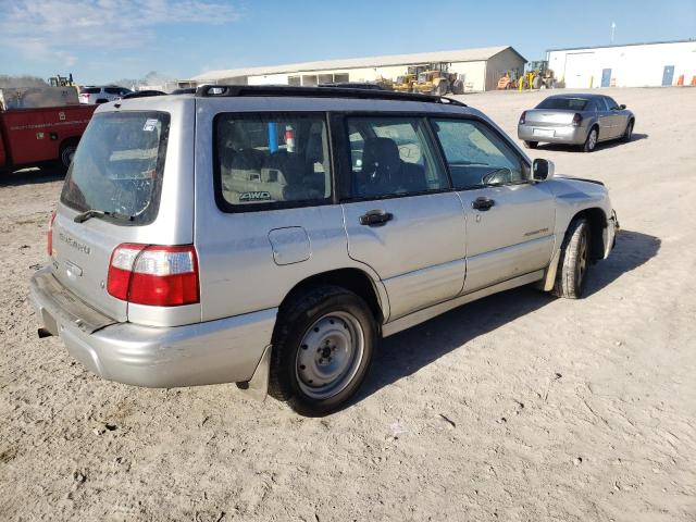 JF1SF65632H728767 - 2002 SUBARU FORESTER S ვერცხლისფერი ფოტო 3