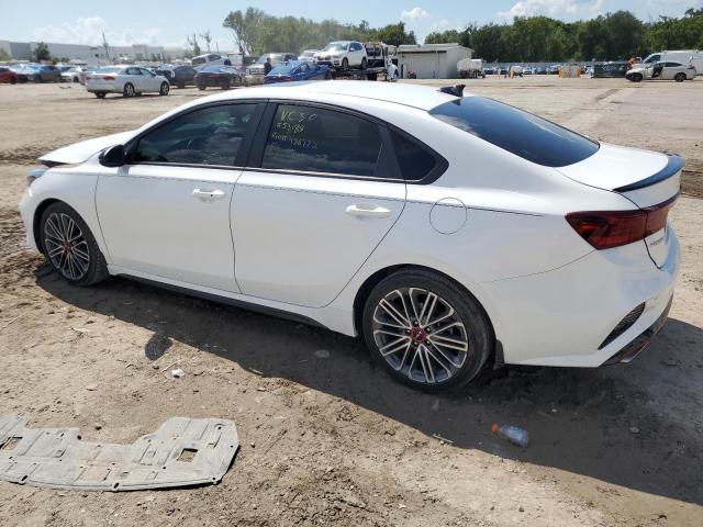 3KPF44AC7NE486772 - 2022 KIA FORTE GT WHITE photo 2