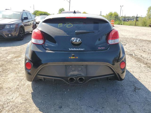 KMHTC6AE1DU174753 - 2013 HYUNDAI VELOSTER TURBO BLACK photo 6