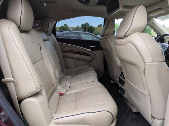 5FRYD4H94HB034682 - 2017 ACURA MDX ADVANCE MAROON photo 11