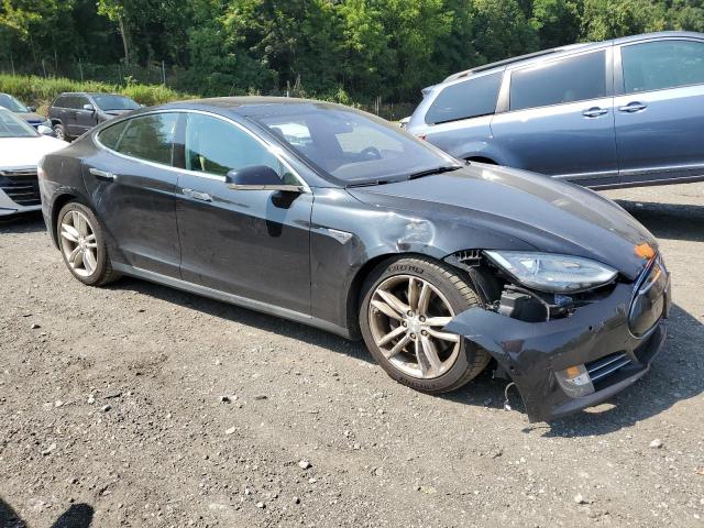 5YJSA1E22FF102187 - 2015 TESLA MODEL S 黑色 照片 4