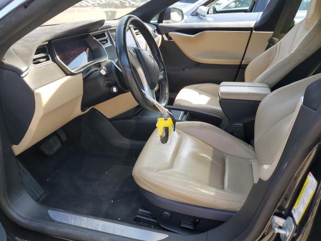 5YJSA1E22FF102187 - 2015 TESLA MODEL S 黑色 照片 7