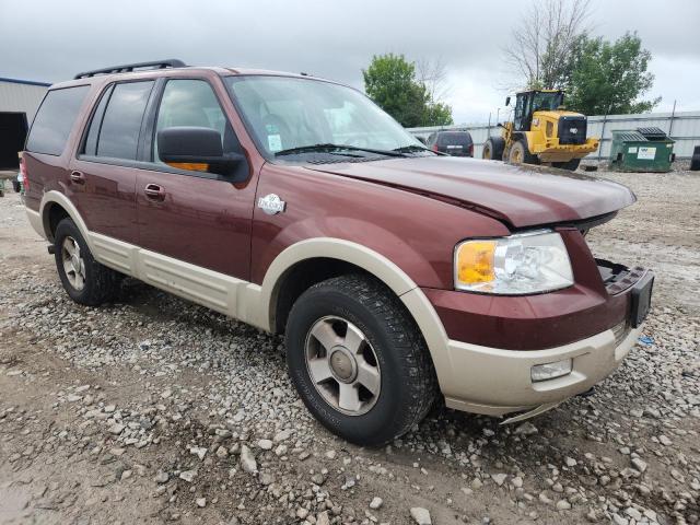 1FMFU18596LA86562 - 2006 FORD EXPEDITION EDDIE BAUER Бордовый фото 4