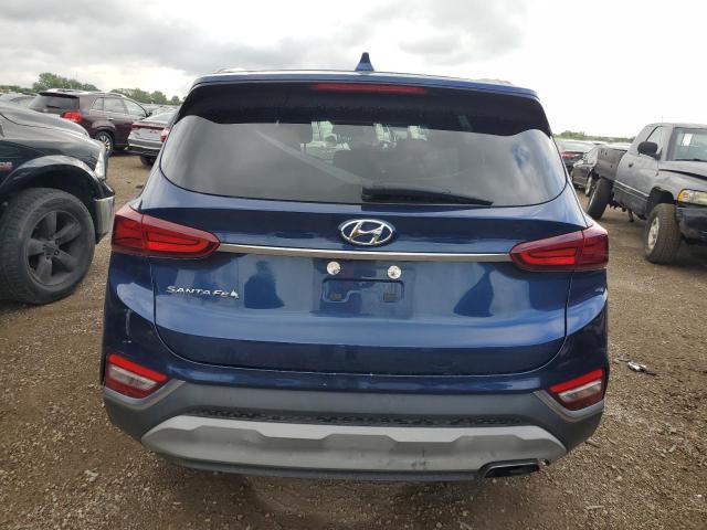 5NMS33AD6LH146121 - 2020 HYUNDAI SANTA FE SEL BLUE photo 6