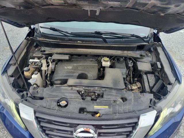 5N1DR2MM8JC647676 - 2018 NISSAN PATHFINDER S ლურჯი ფოტო 11