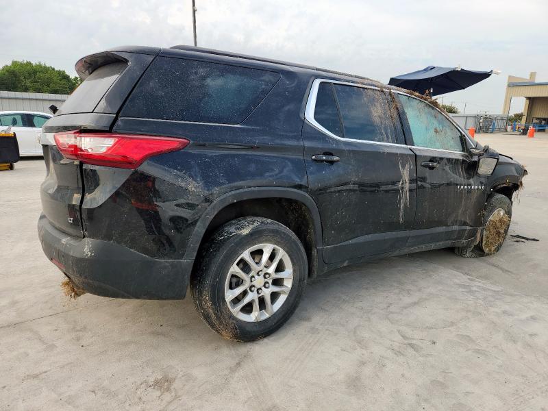 1GNERGKW9MJ153585 - 2021 CHEVROLET TRAVERSE LT 黑色 照片 3