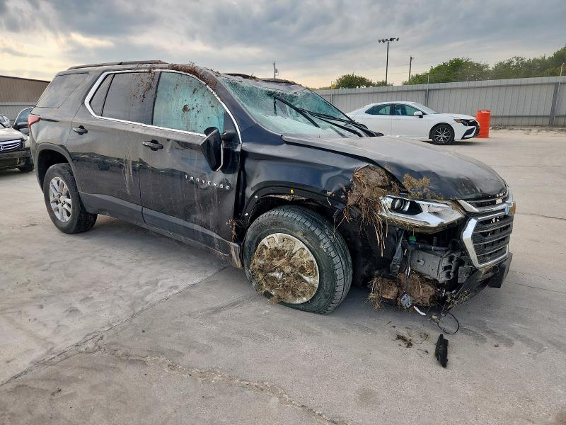 1GNERGKW9MJ153585 - 2021 CHEVROLET TRAVERSE LT 黑色 照片 4