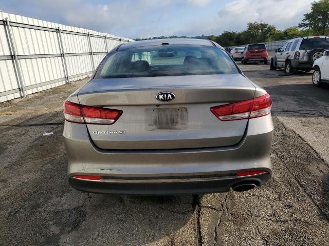 5XXGT4L35HG148898 - 2017 KIA OPTIMA LX SILVER photo 6