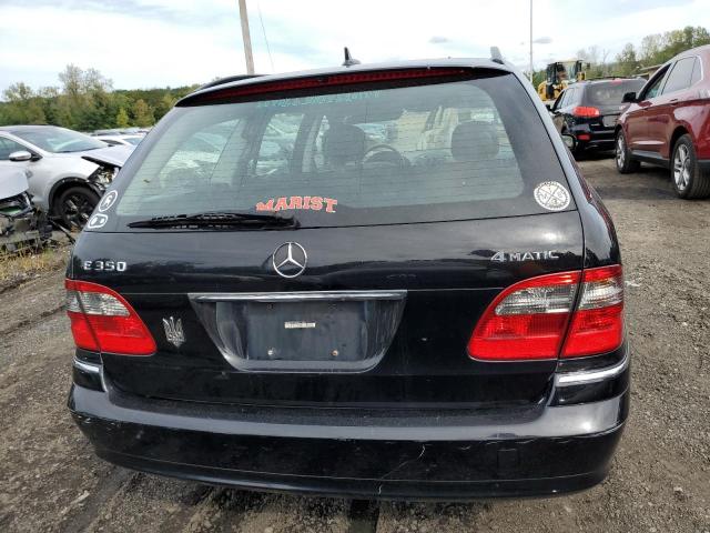 WDBUH87X48B271086 - 2008 MERCEDES-BENZ E 350 4MATIC WAGON BLACK photo 6