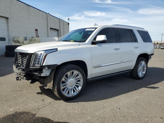 1GYS4DKJXJR376500 - 2018 CADILLAC ESCALADE PLATINUM WHITE photo 1